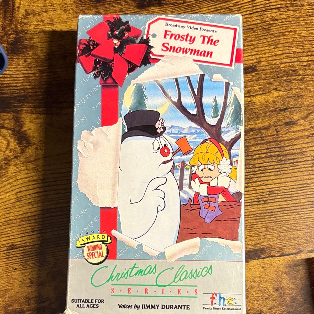 🛑LAST CHANCE🛑Frosty The Snowman VHS Tape BUY NOW